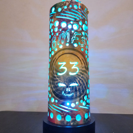 12" PVC Lantern BMFS Theme - Signature LED effects