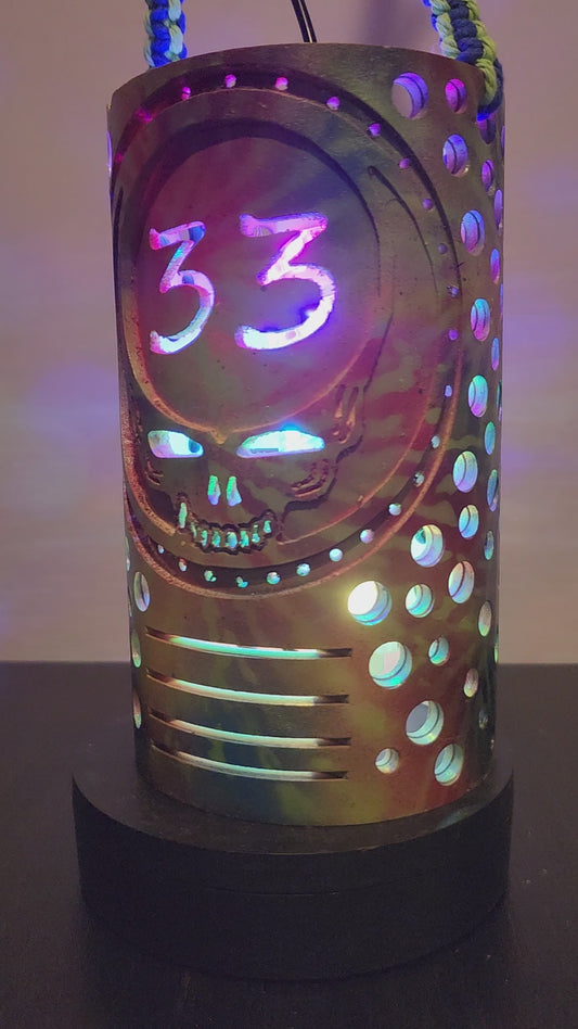 8" PVC Lantern BMFS  33 Theme - Signature LED effects
