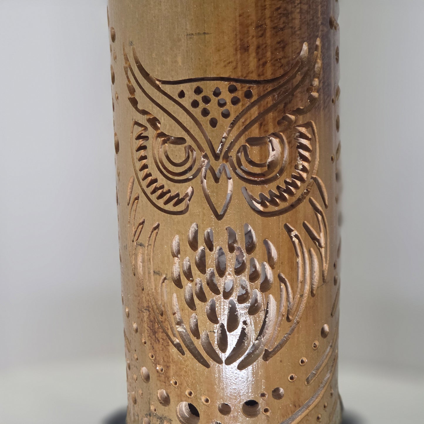 Bamboo Lantern - Wise Owl