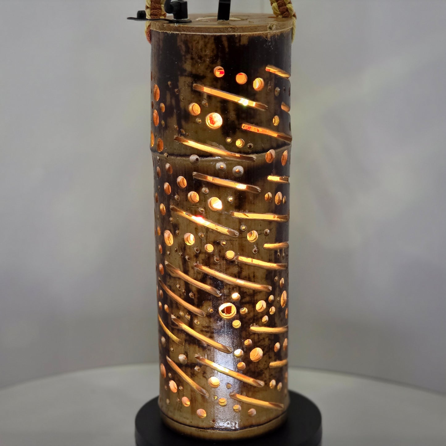 Bamboo Lantern - Wilted Flower