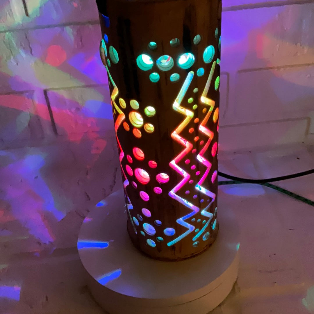 L’il Camper Lantern Tribal Design - Signature LED effects