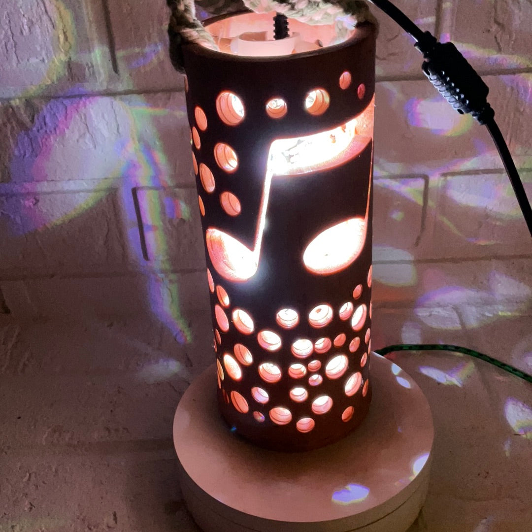 L’il Camper Lantern Mushroom Design - Signature LED effects