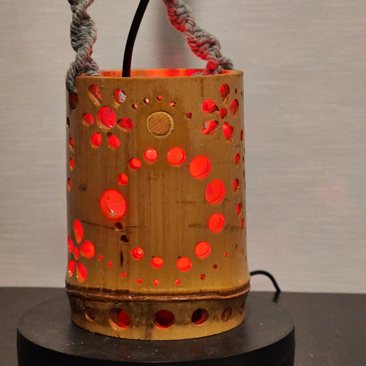 5" Bamboo Lantern Classic Design