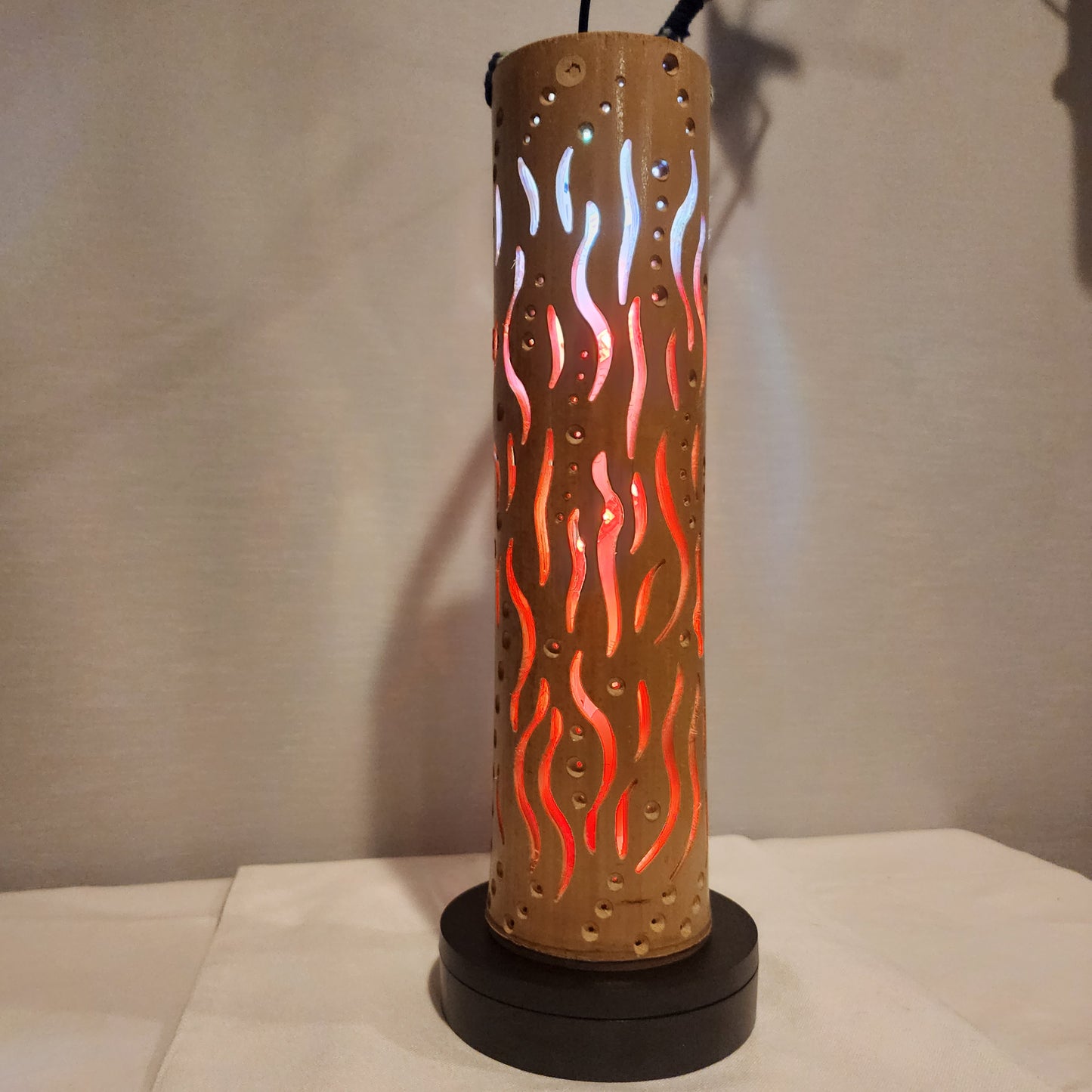 14"Bamboo Lantern - Flame