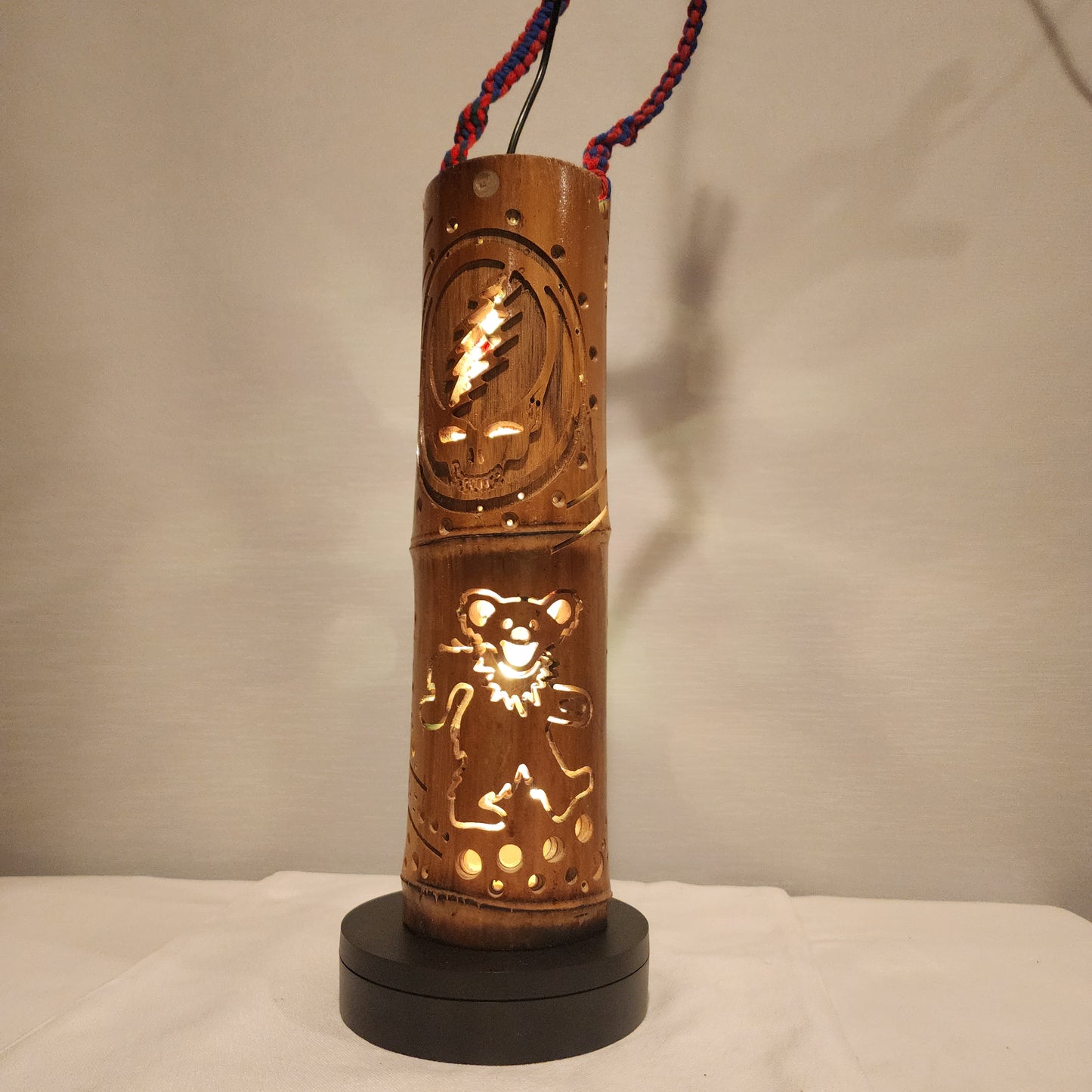 14" Bamboo Lantern -  SYF/Dancing Bear