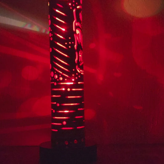 16" Bamboo Lantern -  Tiki