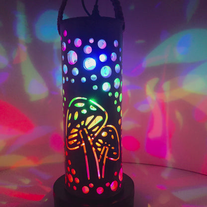 Bamboo Lantern -  Mushroom