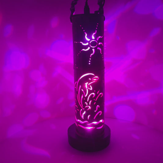 Bamboo Lantern - Dolphin Sunshine
