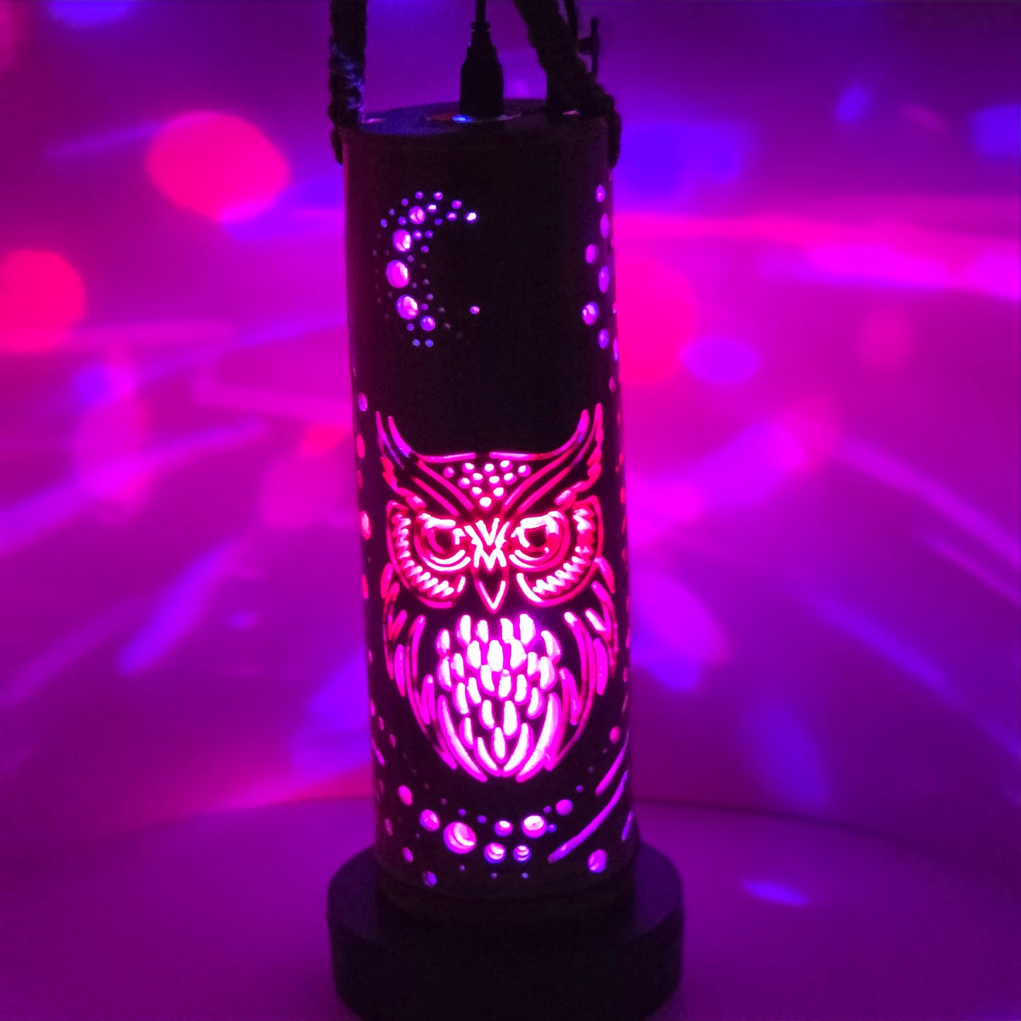 Bamboo Lantern - Wise Owl