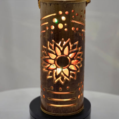 Bamboo Lantern - Sunflower