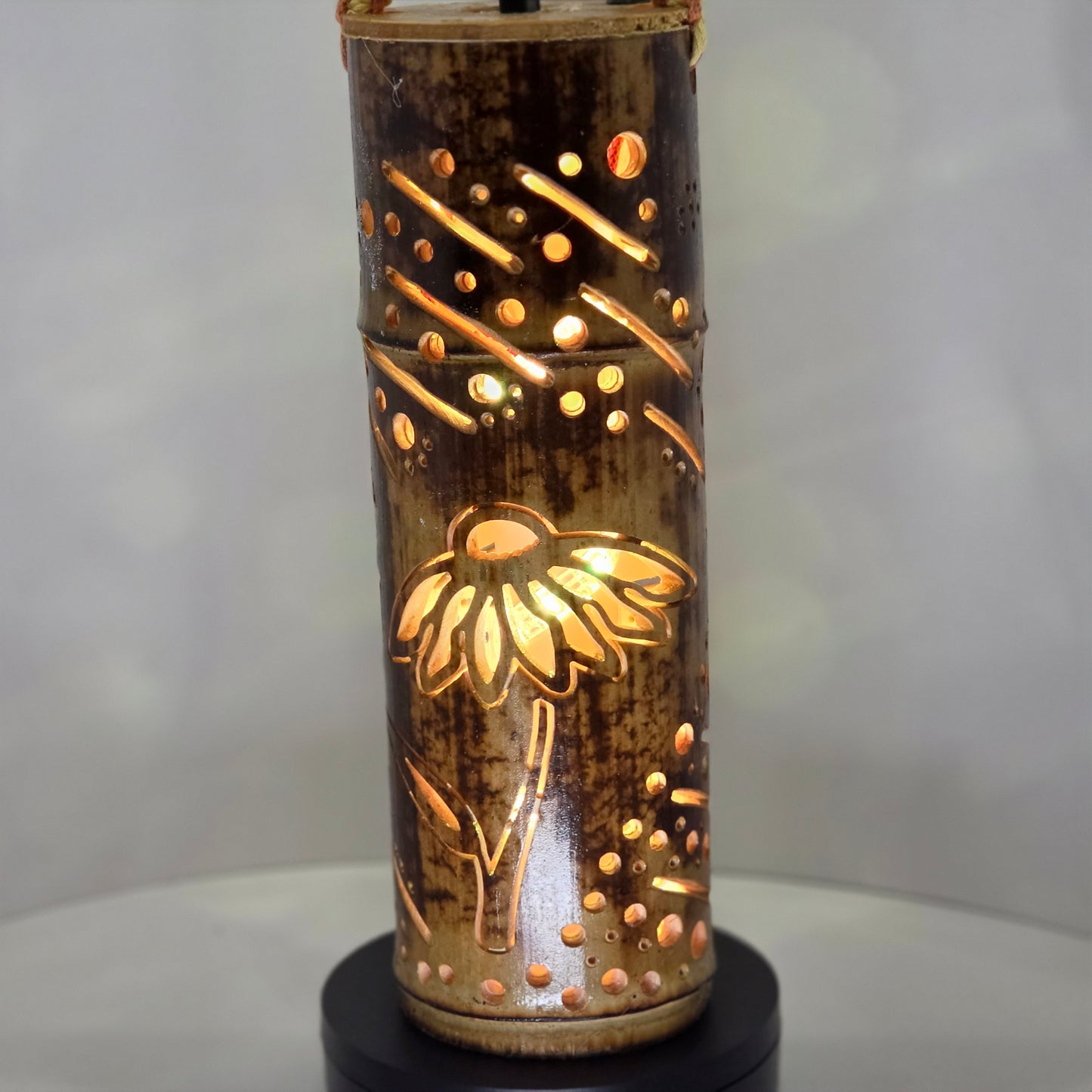 Bamboo Lantern - Wilted Flower
