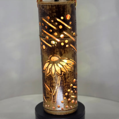 Bamboo Lantern - Wilted Flower
