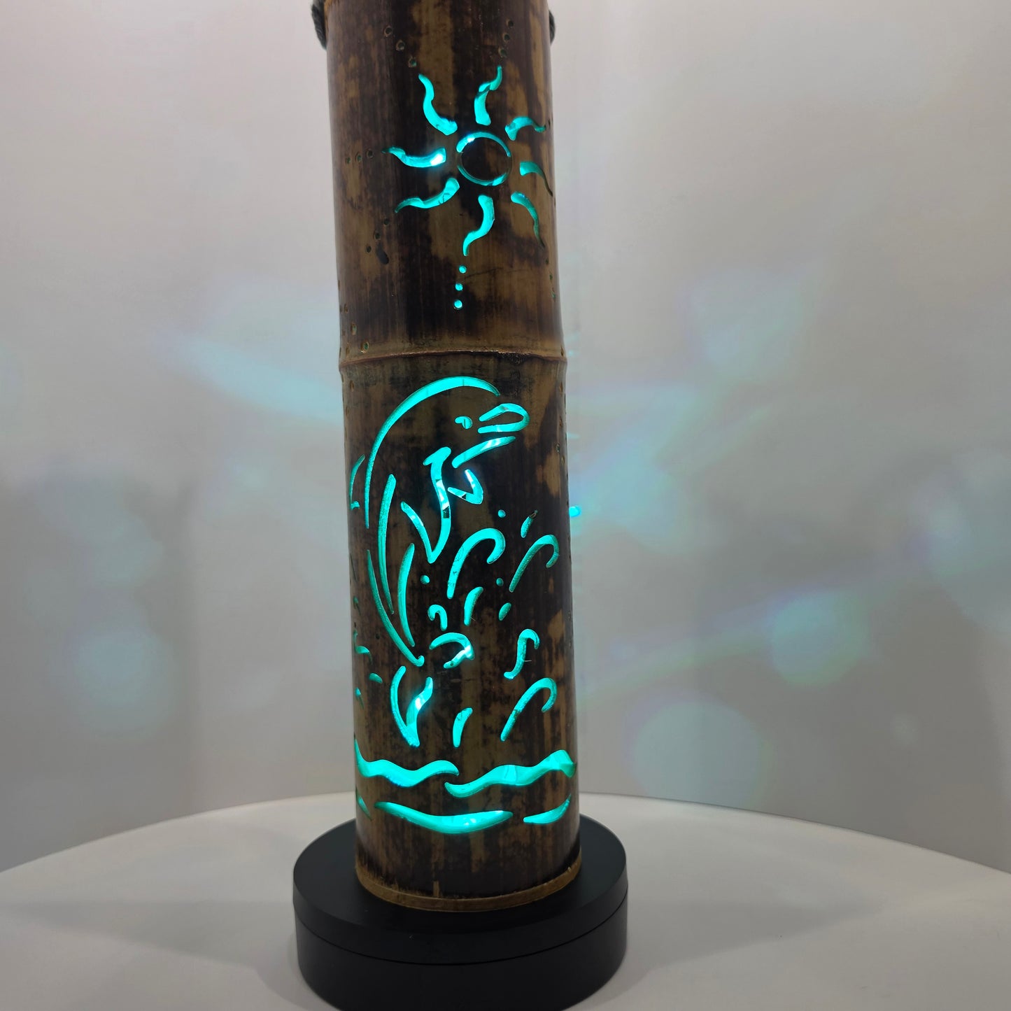 Bamboo Lantern - Dolphin Sunshine