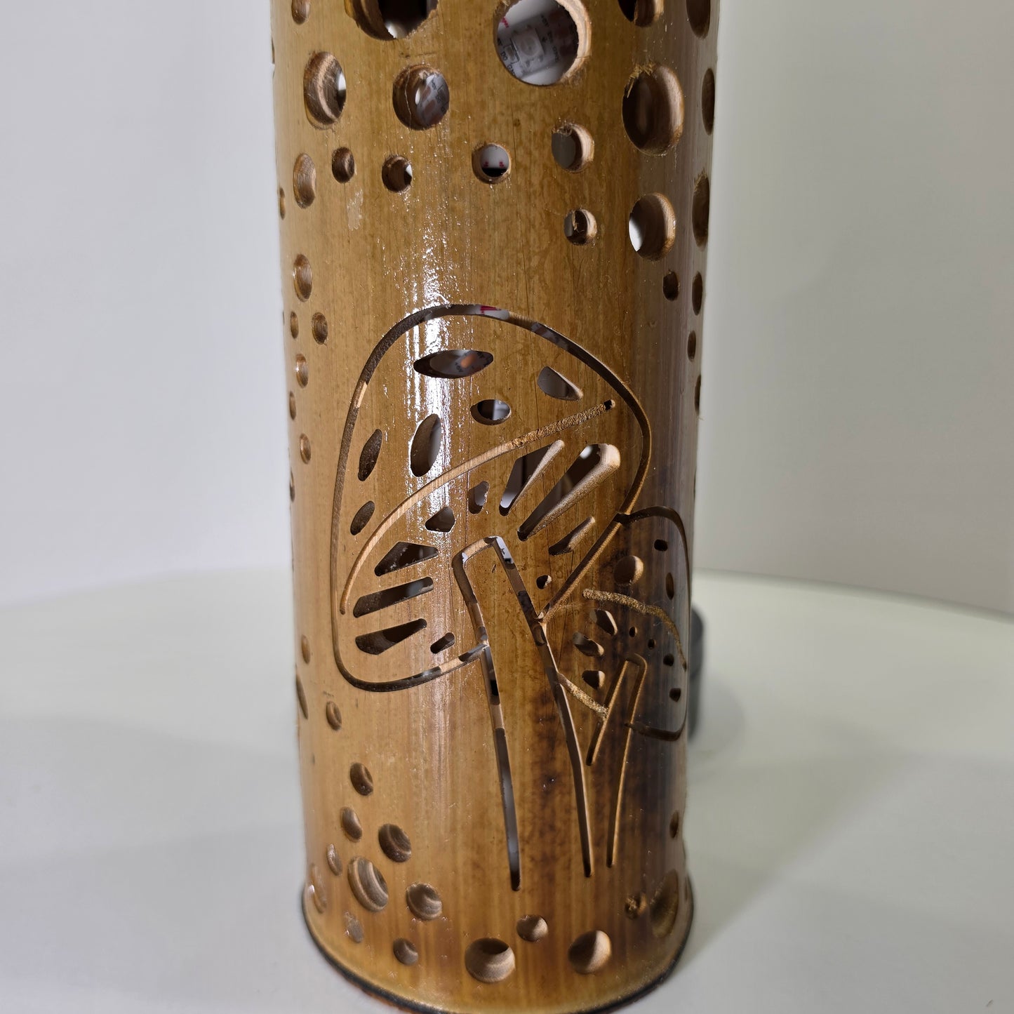 Bamboo Lantern -  Mushroom