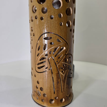 Bamboo Lantern -  Mushroom